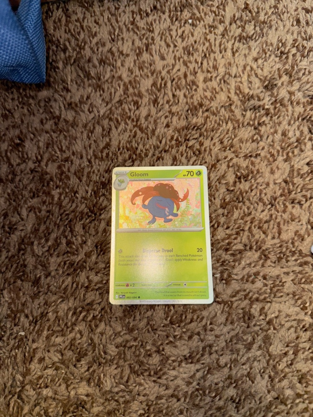 Gloom (Cosmos Holo) 002/094 Pokemon Phantasmal Flames